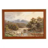 Cadair Idris from Bancada by William Bradley, Watercolor on paper, sold May 2026