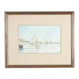 Silver Lake by Edwin Voorhees, Watercolor on paper, sold May 2026