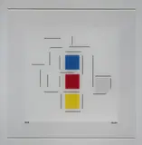 Collision du Consistant by Geneviève Claisse, 2014, Sérigraphie sur Plexiglas, sold Apr 2015