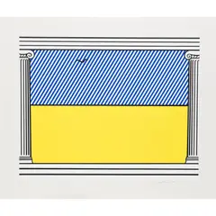 Liberté, from Mémoire de la Liberté by Roy Lichtenstein, 1991, Sérigraphie, sold Apr 2015