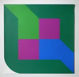 Composition by Georg Karl Pfahler, 1973, Sérigraphie sur papier, sold Apr 2015