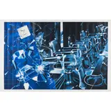 Noir n°13 Sérigraphie Signée, numérotée 8/20 en bas à droite<... by Jacques Monory, Sérigraphie sur papier, sold Apr 2015