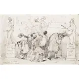 Album de 79 dessins de caricatures by Paul Chardin, Crayon noir, plume et encre brune et aquarelle, sold Apr 2015