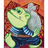 Docker by Hervé Di Rosa, Acrylique sur toile, sold Apr 2015