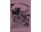 Toro bandrilles – 1990 by Miquel Barceló, Lithographie en noir sur papier fort rose,, sold Apr 2018