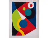 Circus - circa 1970 by Sonia Delaunay, Lithographie en couleurs signée, sold Apr 2018