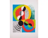 Affreux Jojo - 1969 by Sonia Delaunay, Lithographie en couleurs signée, datée "69" et numérotée 15/75, sold Apr 2018