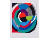 Rose des vents - circa 1970 by Sonia Delaunay, Lithographie en couleurs, signée et justifiée "EA", sold Apr 2018