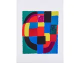 Guépard - circa 1970 by Sonia Delaunay, Lithographie en couleurs,, sold Apr 2018