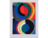 Idole - circa 1970 by Sonia Delaunay, Lithographie en couleurs signée et justifiée, sold Apr 2018