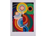 Automne - circa 1965 by Sonia Delaunay, Lithographie en couleurs signée et numérotée 10/75, sold Apr 2018
