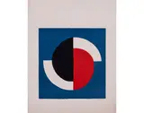 Bing - circa 1970 by Sonia Delaunay, Lithographie en couleurs signée et numérotée 100/100, sold Apr 2018