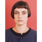 Porträt (Petra Grote) by Thomas Ruff, 1985, Tirage cibachrome, sold May 2018