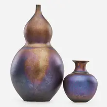 Two Vases by Hideaki Miyamura, sold May 2017