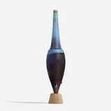 Farsta Terra Spirea vase by Wilhelm Kåge, c. 1956, glazed stoneware, sold Apr 2023