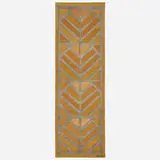 Tapestry by Maija Kolsi-Makela, c. 1960, hand-woven linen, sold Apr 2023
