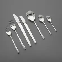 Flatware service by Carlo Scarpa, 1977, sterling silver, sold Mar 2023