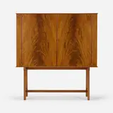 Cabinet, model 955 by Josef Frank, c. 1939, mahogany, brass, sold Mar 2023