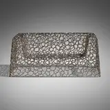 Random Pak Twin sofa by Marc Newson, 2007, nickel-plated bronze, sold Mar 2023