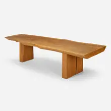 Dining table by Hugo França, c. 2007, pequi, sold Mar 2023
