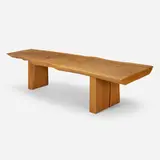 Dining table by Hugo França, c. 2007, pequi, sold Mar 2023