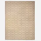 Half-pile carpet by Prince Sigvard Bernadotte, c. 1955, hand-woven wool, hand-knotted wool, sold Mar 2023