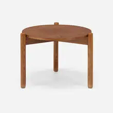 Coffee table by Charlotte Perriand, ash, sold Mar 2023