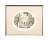 1830" (Eighteen-Thirty) - 1929 by Louis Icart, etching with aquatint and drypoint on paper, sold May 2025