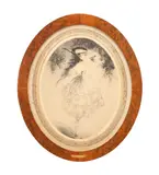 The Favor by Louis Icart, etching on paper, sold May 2025