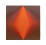 Untitled - Geometric by Doris Marie Leeper, oil on canvas, sold Jun 2025