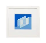 Never Before" - 1976 by Josef Albers, screenprint on wove paper, sold Jun 2025