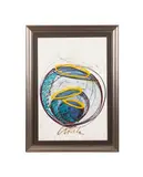 Painted Baskets" - 2004 by Dale Chihuly, lithograph, sold Jun 2025