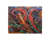 Columbian" - 1987 by William Conger, oil on canvas, sold Jun 2025