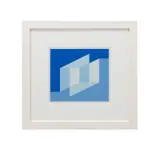 Never Before" - 1976 by Josef Albers, screenprint on wove paper, sold Jun 2025