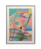 Untitled by Luciano de Alfaro, pastel on paper, sold Jun 2025