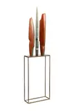 Memory in 3D" - circa 2005 by Pascal Pierme, mixed media sculpture on metal stand, sold Jun 2025