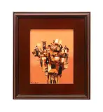 Tower" - late 20th century by Paul H. Davis, oil on artists board, sold Jun 2025