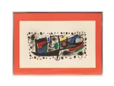 Und Katalonian" - 1969 by Joan Miró, lithograph on Arches paper, sold Jun 2025