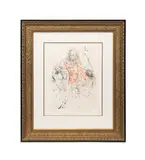 Neptune (Poseidon)" - circa 1963 by Salvador Dalí, etching with aquatint on Japon paper, sold Jun 2025