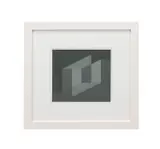 Never Before" - 1976 by Josef Albers, screenprint on wove paper, sold Jun 2025