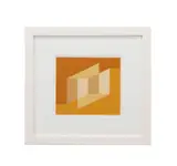 Never Before" - 1976 by Josef Albers, screenprint on wove paper, sold Jun 2025