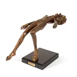 La Nube" or "The Cloud" - last quarter 20th century by Victor Salmones, bronze, sold Jun 2025