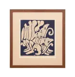 Butterfly" - 1974 by Bill Barrett, woodcut on paper, sold Jun 2025
