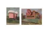 Glazed" -2011 by Gregory Eltringham, oil on board, sold Jun 2025
