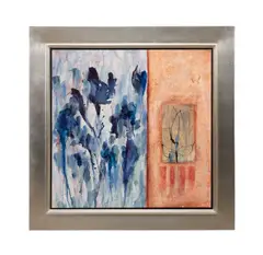 Untitled by Allison Stewart, acrylic and mixed media on canvas, sold Jun 2025