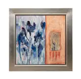 Untitled by Allison Stewart, acrylic and mixed media on canvas, sold Jun 2025