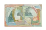 Tectonic Vignette" - 1991 by Andy Braitman, oil on canvas, sold Jun 2025