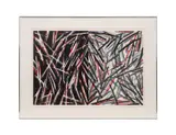 Untitled #3" - 1983 by Charles Arnoldi, woodcut on wove paper, sold Jun 2025