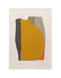 Odon II" - circa 1981 by Larry Zox, screenprint on paper, sold Jun 2025