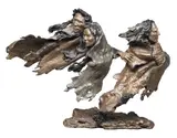Untitled by Mark Hopkins, bronze sculpture titled "Broken Treaty", sold Mar 2023